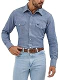WranglermensCowboy Cut Western Long Sleeve Snap