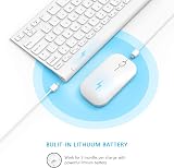 Seenda Small Wireless Keyboard and Mouse WGJP-031 Ultra Compact USB Keyboard view 3