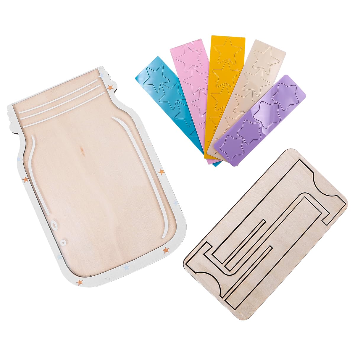 Alnicov Reward Jar Star Rewards Piggy Bank for Good Behavior for Boys Girls Students Nursery