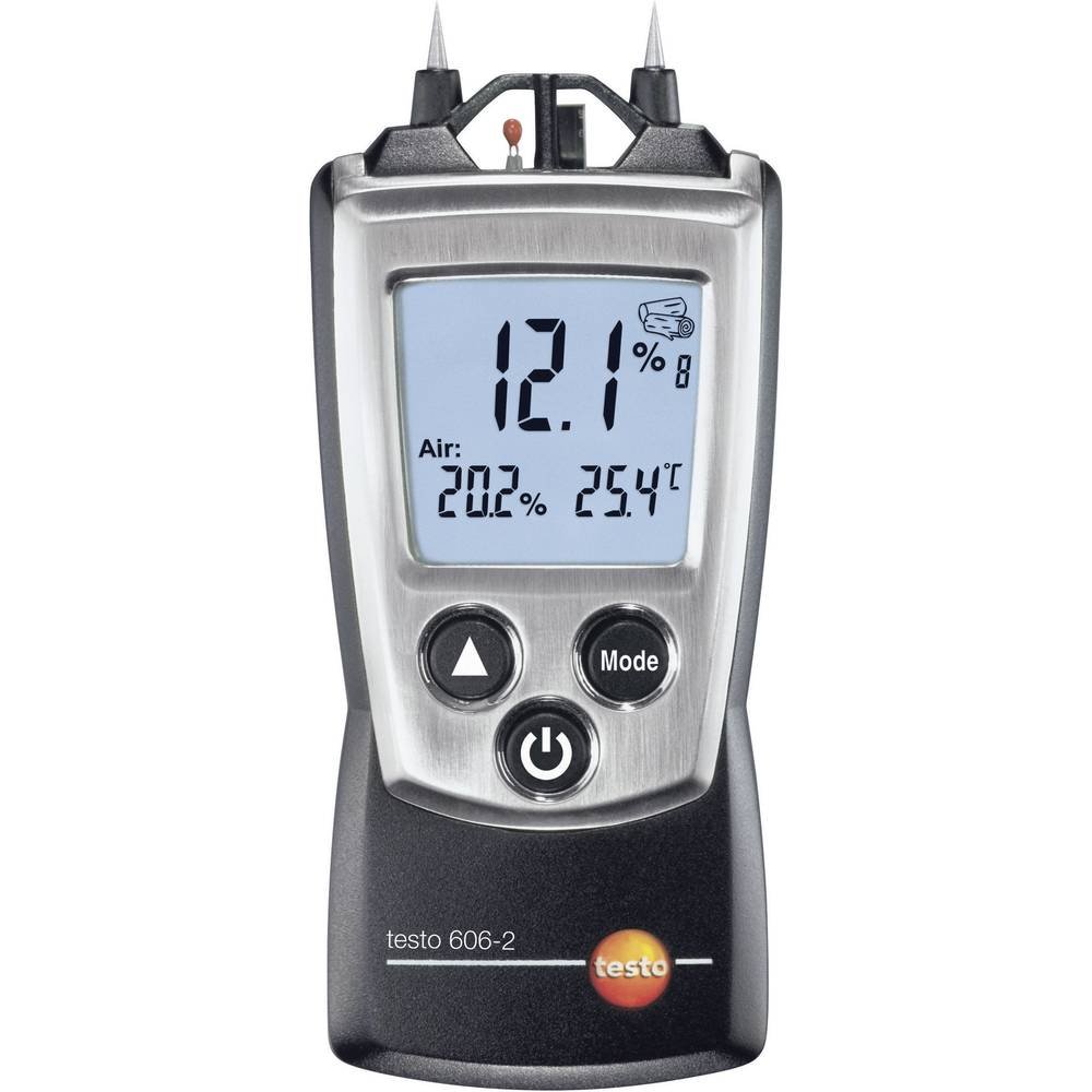 testo 606-2 Air Temperature and Humidity Moisture Meter,blue|green