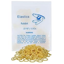 100 Pack Orthodontic Elastics Dental Rubber Bands