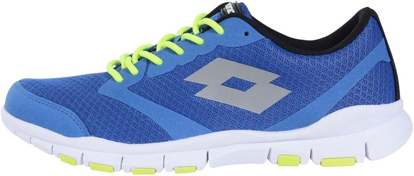 Amazon ロット 軽量ランニングシューズ メンズ 27 5cm ブルー ライム Lotto ロット ランニング