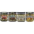 Better Than Bouillon Classic Stew Variety Pack: Roasted Beef, Sauteed Onion, Mushroom, Roasted Garlic Bases 8oz (4 Pack, 1 each)