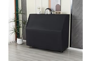 GLHDDL-Upright Piano Cover-Thick Cotton Lining, Waterproof, Dustproof, Sunscreen, Anti-collision-Protection of Piano Aging-Washable Piano Full Cover