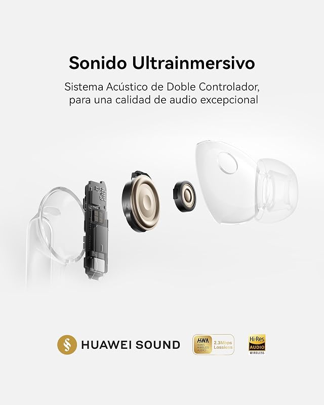 FreeBuds Pro 5 Auriculares Inalámbricos Bluetooth, Gris