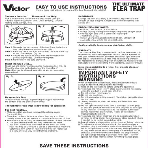 Victor M230 Ultimate Flea Trap on Galleon Philippines