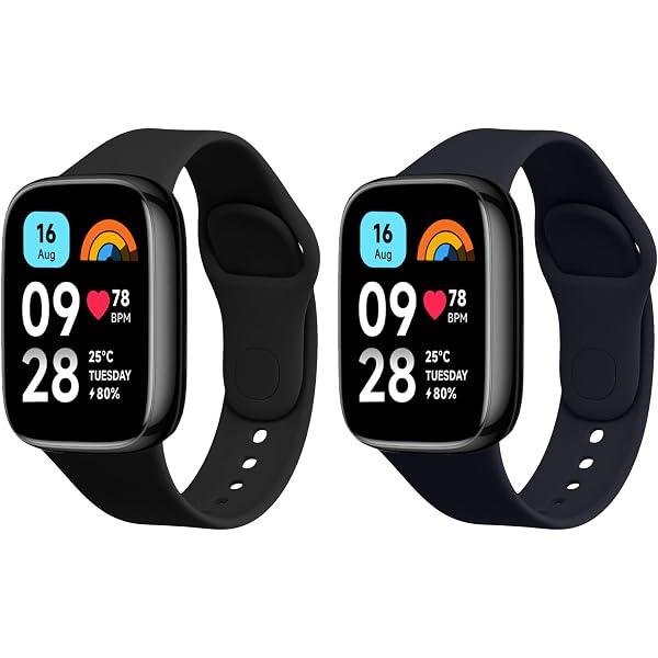 Bracciale Smartwatch Nero Kwmobile 2x Cinturino TPU Silicone Fibbia Compatibile Con Willful Fitnesstracker/Smartwatch Cinturino - Cinturini 14-22 Cm Cinturino Regolabile Fitness