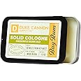 Duke Cannon Supply Co. Solid Cologne for Men Bay Rum (Citrus Musk, Cedarwood, Island Spice) - Concentrated Balm, Travel-Friendly Convenient Tin, 1.5 oz