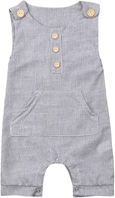 baby boy sleeveless romper