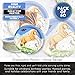 BLUE PANDA Disposable Plates - 80-Count Paper Plates, Horse Birthday Party Supplies for Appetizer, Lunch, Dinner, and Dessert, Kids Birthdays, 9 Inches in Diameter