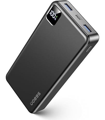 Bateria Solar Portatil Paquete De Batería Externa De Gran Capacidad De 56800 MAh Y 65 W, Cargador Portátil, Cargador De Batería De 6 Puertos De Carga, Cargador De Teléfono Con Pantalla LED