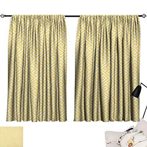 Josepsh Greek Key Indoor Darkening Curtains Ancient Roman Culture