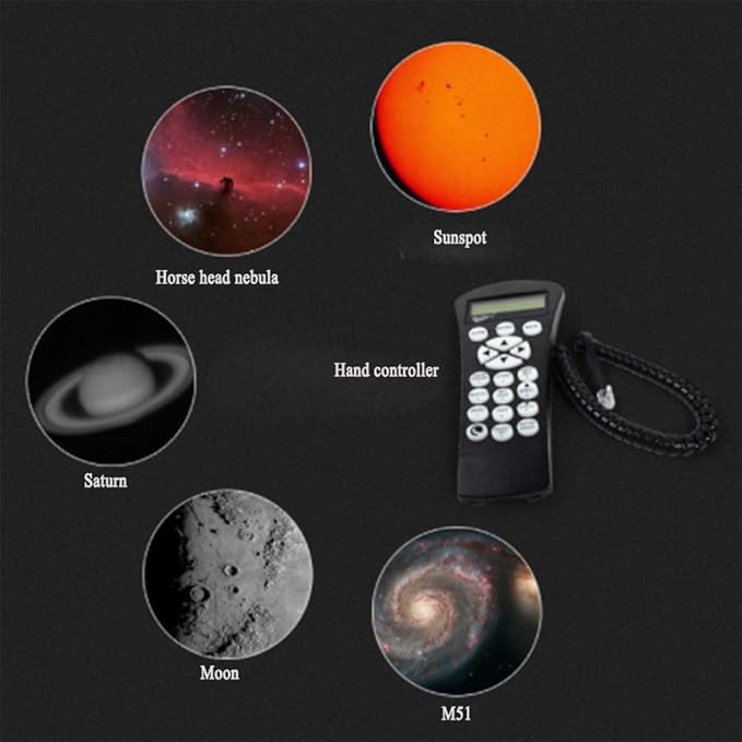 HGERFXC Telescopio, Astronómico Profesional Refracción Estelar ...