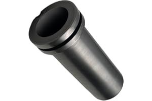 Nelyrho High Purity Graphite Crucible, 3kg High-Temperature Resistant Crucibles for Melting Metal Gold, Silver, Copper, Compatible with Electric Furnaces, Metal Casting & Refining