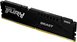 Kingston FURY Beast DDR5 64GB 5200MT/s CL40 Kit 4x16GB Intel XMP Gaming RAM