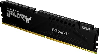 Kingston FURY Beast DDR5 64GB 5200MT/s CL40 Kit 4x16GB Intel XMP Gaming RAM