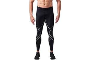 CW-X Mens Men's Stabilyx Joint Support Compression TightsMen's Running & Training