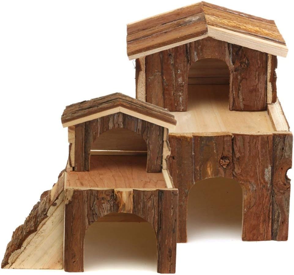 small wooden house toy