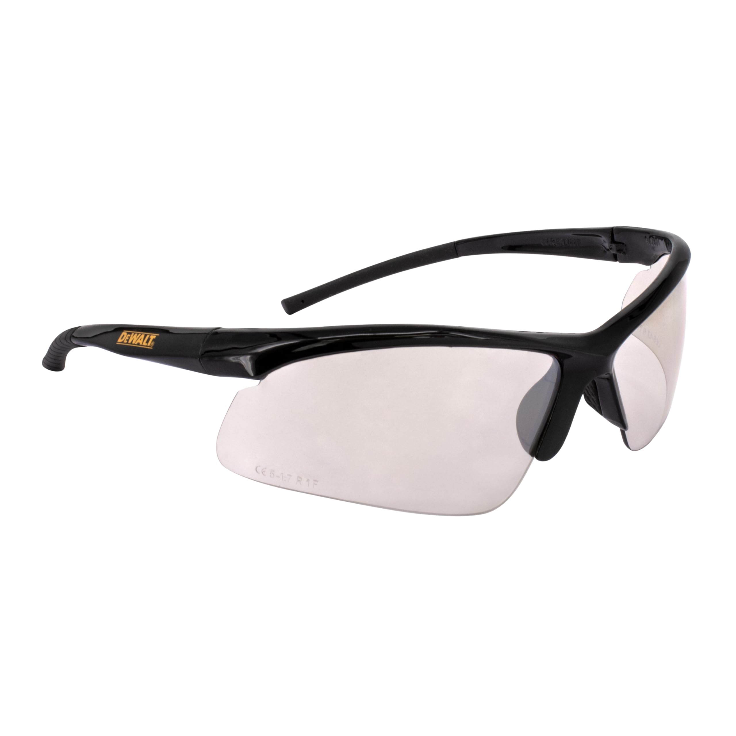 DEWALT Router Fire Mirror Ploycarbon Safety Glasses - Black/Yellow, One Size