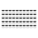 50 Pcs 15ml/0.5oz Small Travel Containers Clear