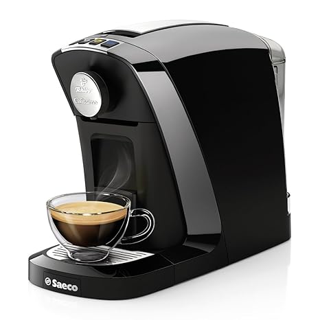 Tchibo Saeco Cafissimo Tuttocaffe Kapselmaschine (für Kaffee, Espresso, Caffe Crema) unchromed