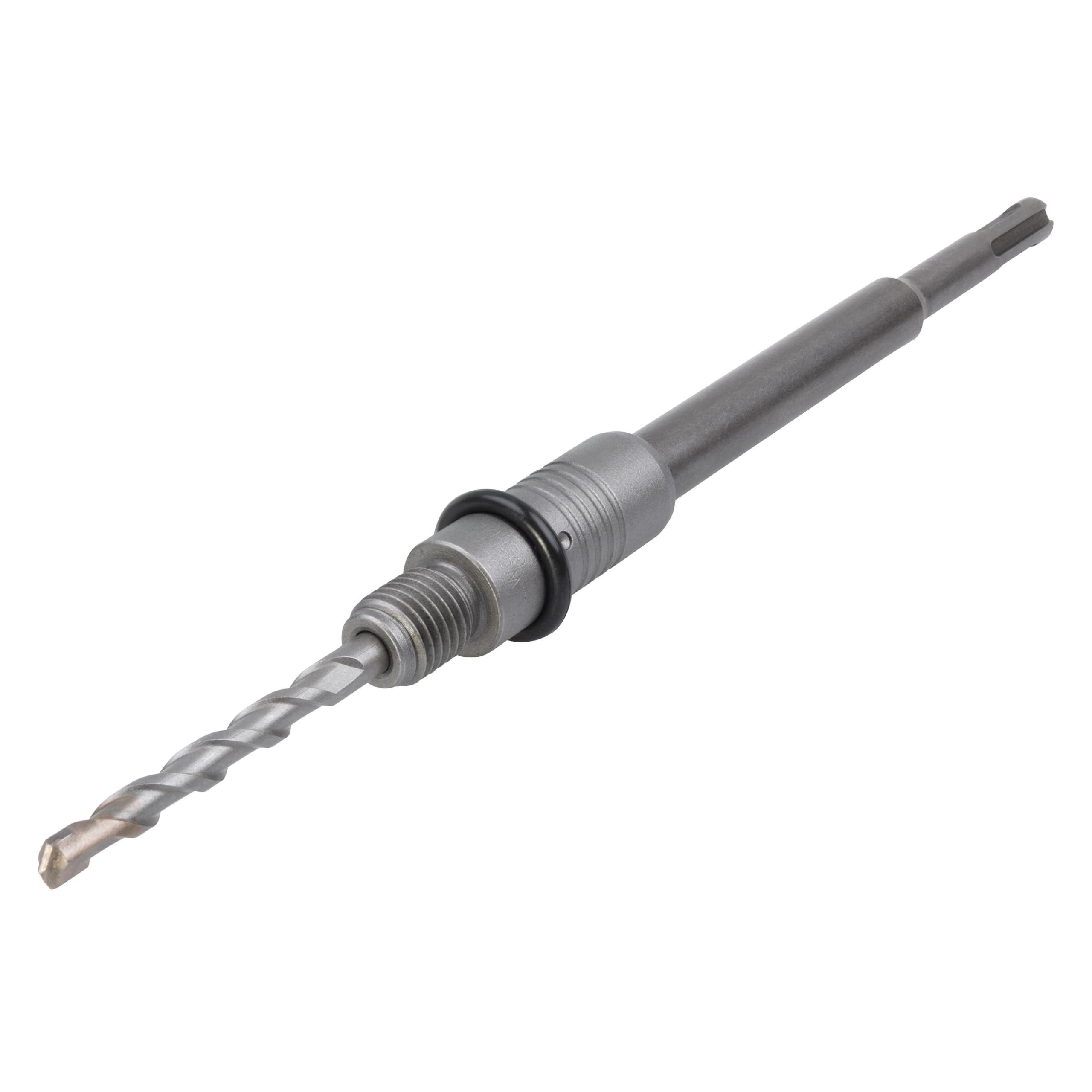wolfcraft SDS Plus Mandrel With Centring Drill Bit, for Tungsten Carbide Tipped Annular Bits I 5425000 I Accessory for tungsten carbide tipped annular bits