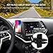 MUniqe Universal Magnetic Cell Phone Holder for Car Air Vent,Car Phone Mount Suitable for iPhone X 8/7/7Plus/6s/6Plus/5S, Galaxy S5/S6/S7/S8, Google Nexus, LG, Huawei and More Smartphones(Black)