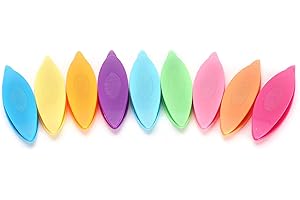 9pcs/Colors Bobbin Tatting Shuttle Plastic Household Knitting Tools for Sewing Patterns