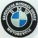 BMW Logo Biker Motorcycles Cars Racing Iron On Embroidered Sew On Patch For T Shirt Polo jacket Bag
