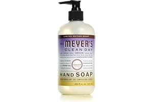 MRS. MEYER'S CLEAN DAY Hand Soap, Compassion Flower, Made with Essential Oils, 12.5 fl. oz