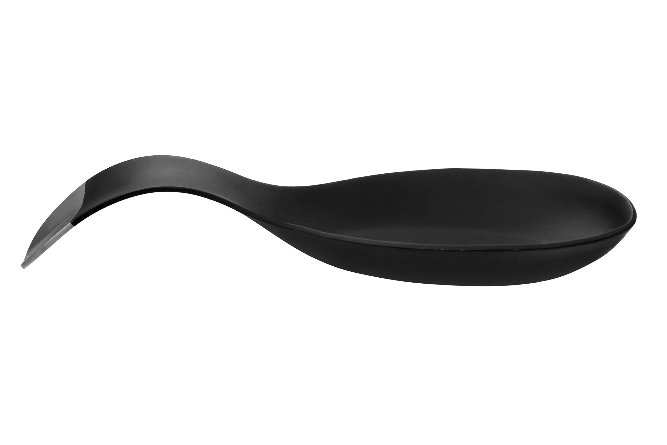 Premier Housewares 508834 Spoon Rest - Black H4 x W18 x D20cm