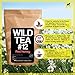 Chamomile and Honeybush Tea with Vanilla Bean, Wild Tea #12 “Red Honey” Herbal Tea with Chamomile Flowers - Organically Grown Ingredients (8 ounce)