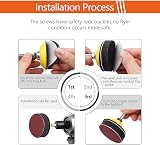 通用 240pcs 2inch Aluminium Oxide Sanding Discs Kit P80-3000 2 Shanks view 6