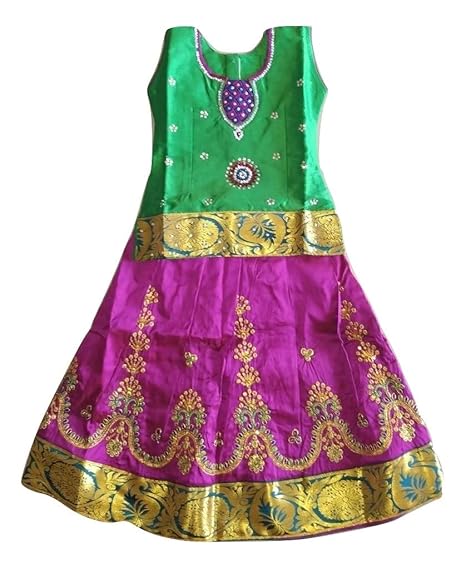 3 years baby girl traditional dress