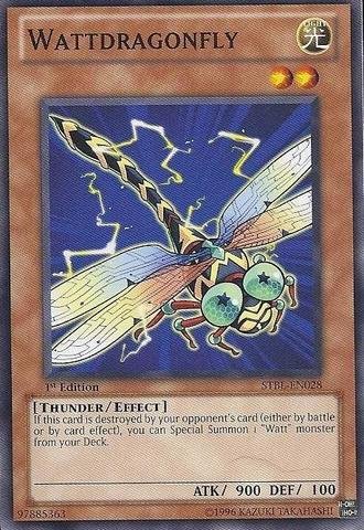 Yu-Gi-Oh! - Wattdragonfly (STBL-EN028) - Starstrike Blast - 1st Edition - Common