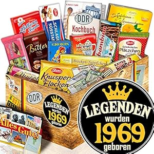 Legenden 1969 – DDR Schokolade Box – Frau Geburtstag Geschenke