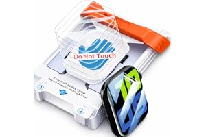 6 Pack Screen Protector for Apple Watch Series 12/11/10 46mm, Easy