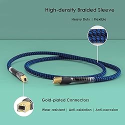Viborg USB Printer Cable 1.6FT/0.5Meter Durable USB