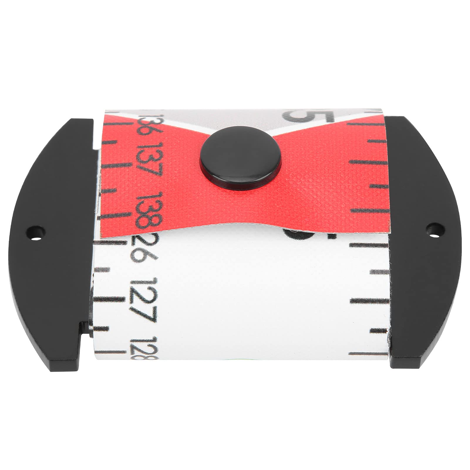 Vbestlife 138x5cm PVC Fish Measuring Ruler, Fish Measuring Tape Waterproof Fishing Measurement Tool(Red)