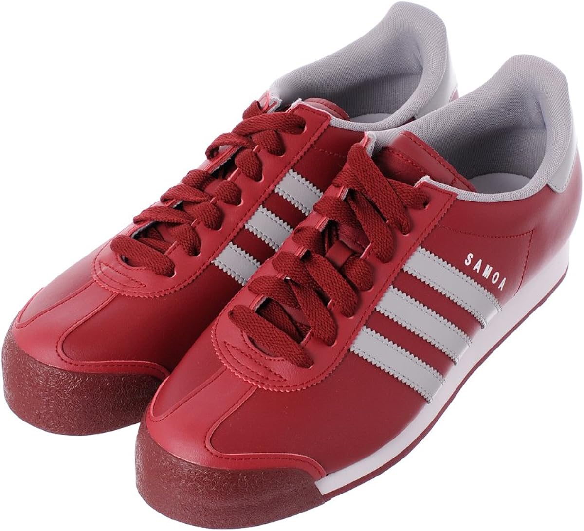 Amazon アディダス Adidas Samoa サモア レザー スニーカー レッド G663 27 0 スニーカー