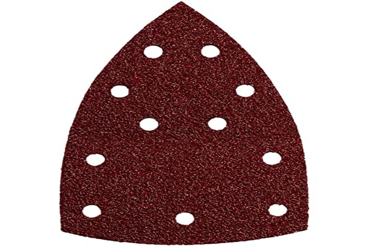 10 hojas de lijar adhesivas 100x150 mm, P 120, Madera, FMS (625607000)
