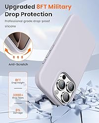 OuXul Designed for iPhone 16 Pro Case,Shockproof
