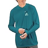 Reel Life UV Long Sleeve Hoodie – Jax Beach Mens Long Sleeve Sun Protection Shirts with Hood