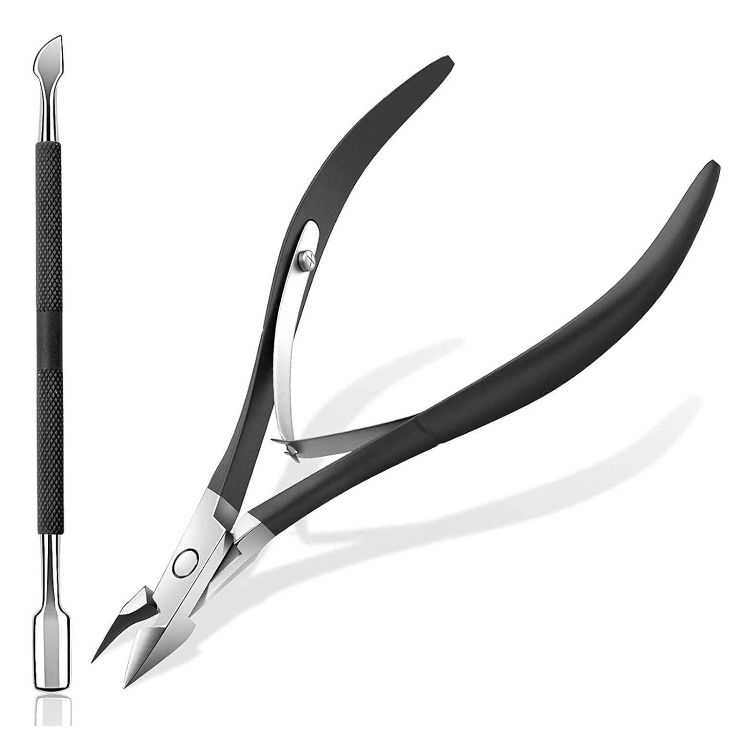 Cuticle Trimmer with Cuticle Pusher Cuticle Remover