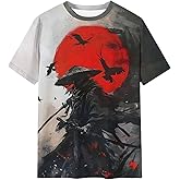 SOLY HUX Men's Anime Graphic Tees Novelty Print Crewneck Short Sleeve T-Shirt Streetwear Tops