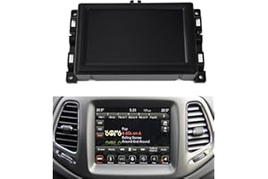 TepHnf 7" Uconnect Touch Screen Display with Bracket for 2017-2020 Jeep Compass TDO-WXGA0700K00057-V1 LMB-K00057BL-A fit Radio Navigation