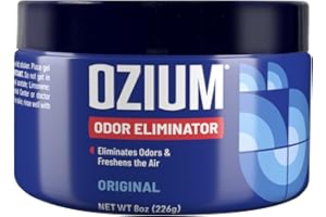 Ozium 8 Oz. 1 Pack Odor Eliminating Gel for Homes, Cars, Offices and More