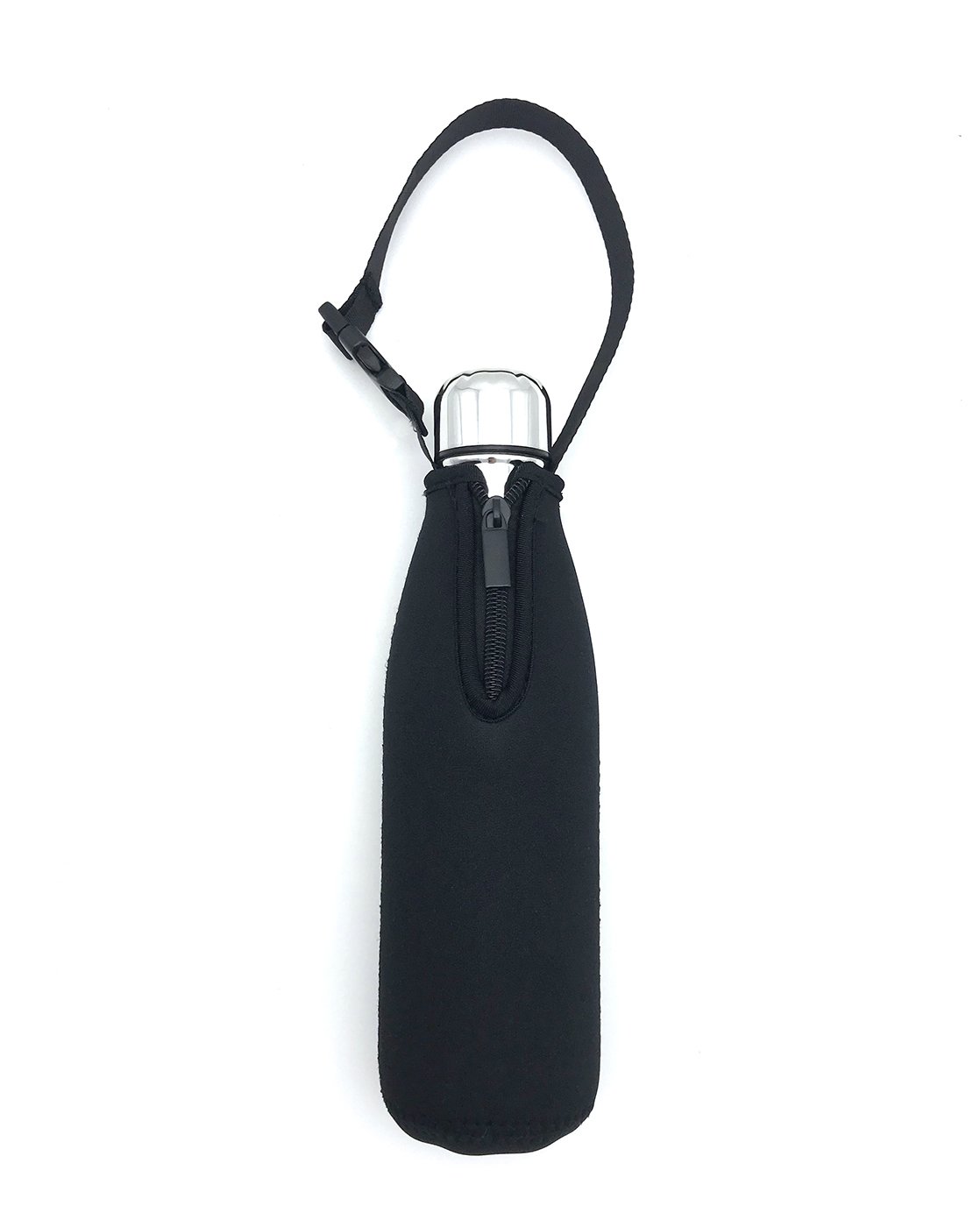 Wommty Neoprene 20Oz(480ml) Insulated Water Drink Bottle Cooler Bottle Carrier Bottle Sleeve Tote Bag with Carrying Strap for Climbing Cycling and Running Outdoor Activities (Style 2)