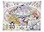 vipsung Alice in Wonderland Decor Tablecloth Magical Fantasy World of Adventure Clock Flamingo Cheshire Cat Rabbit Dining Room Kitchen Rectangular Table Cover Multi