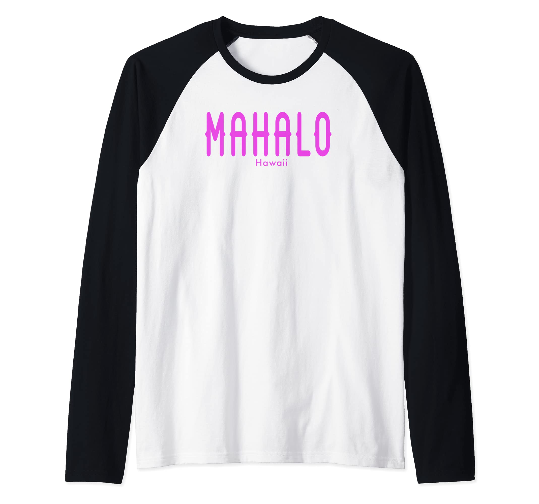 Mahalo Raglan Baseball Tee